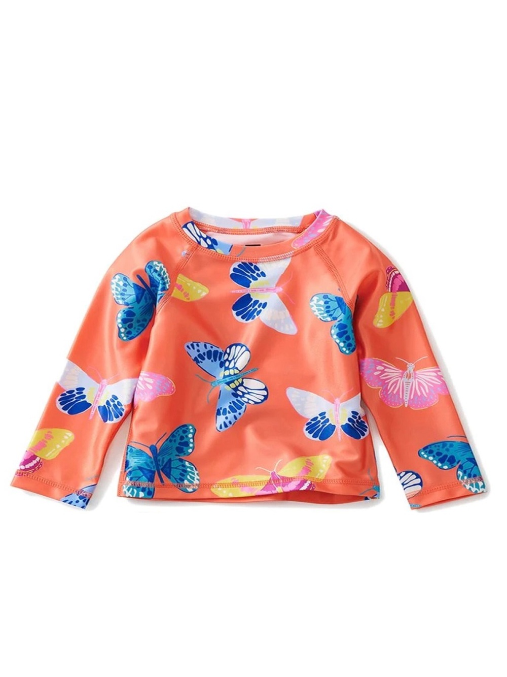 Tea collection butterfly rash-guard